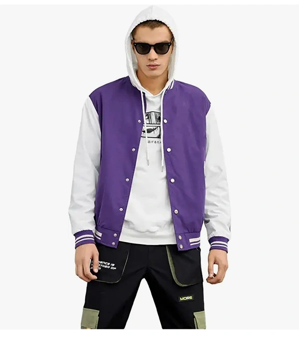 Savage Store  savage Stylish Men's Varsity Bomber Jacket - L. XL. XXL