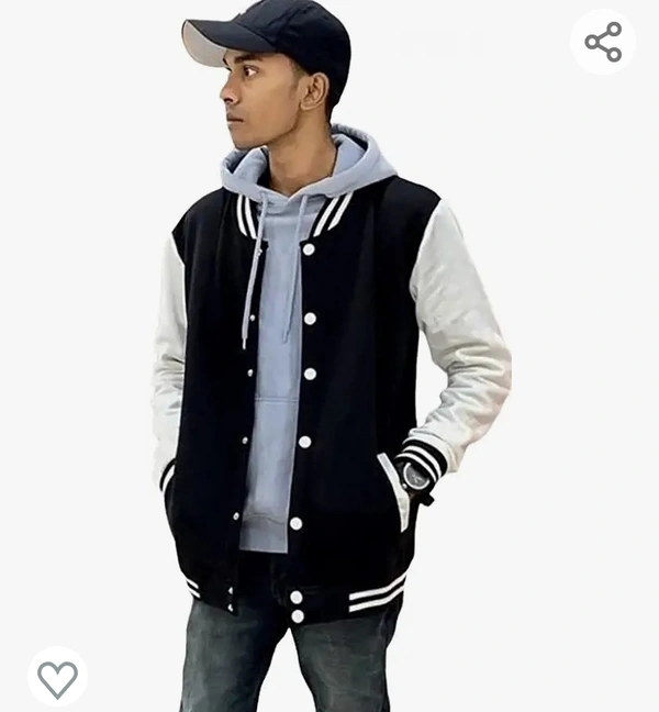 Savage Store  savage Stylish Men's Varsity Bomber Jacket - L. XL. XXL