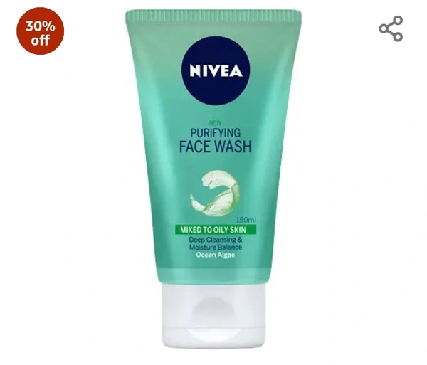 Nivea NIVEA Women Purifying Face Wash, for Oily Skin, 150 ml