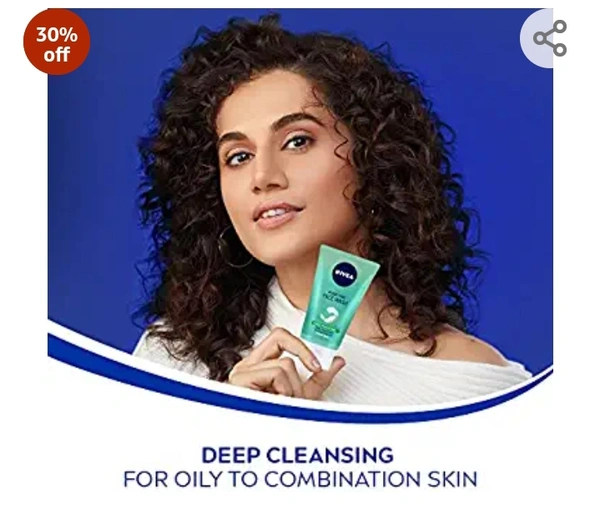 Nivea NIVEA Women Purifying Face Wash, for Oily Skin, 150 ml