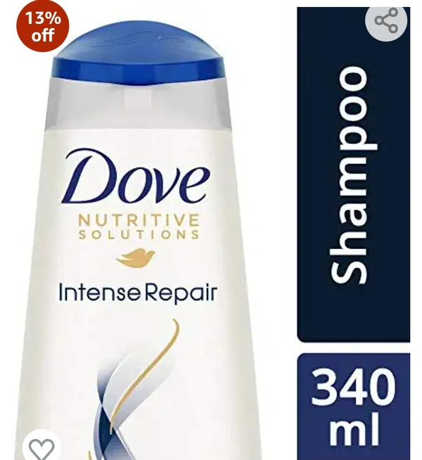 Indulekha Bhringa Hair Oil, 100ml And Dove Intense Repair Shampoo, 340ml13%off