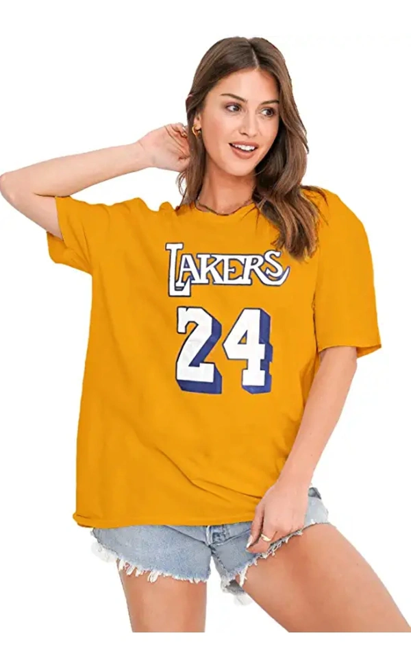 Leotude LEOTUDE Oversized Cotton Blend Half Sleeve Womens T-Shirts - M. L. XL. 2XL