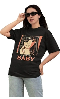 Emronel Emroneel Women's Baby Printed T-Shirt - M. L. XL. 2XL