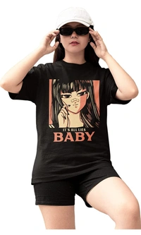 Emronel Emroneel Women's Baby Printed T-Shirt - M. L. XL. 2XL