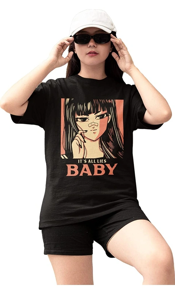 Emronel Emroneel Women's Baby Printed T-Shirt - M. L. XL. 2XL