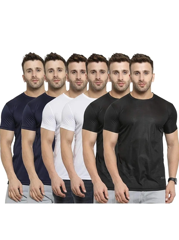 745AWG ALL WEATHER GEAR Men's Regular Fit T Shirt (Pack of 6)