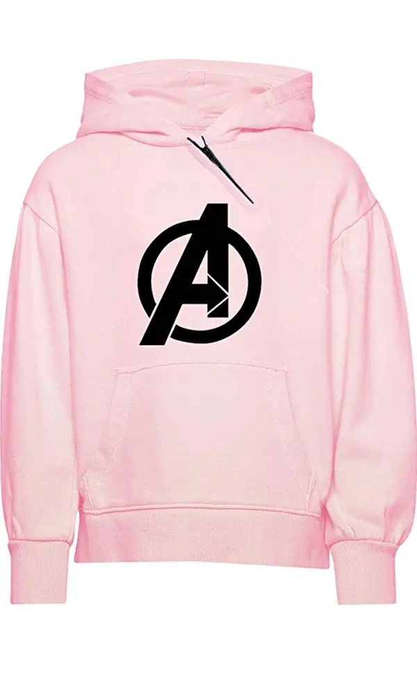 More An More More & More Unisex-Adult Cotton Hooded Neck Avenger Printed Hoodie - M. L. XL. 2XL