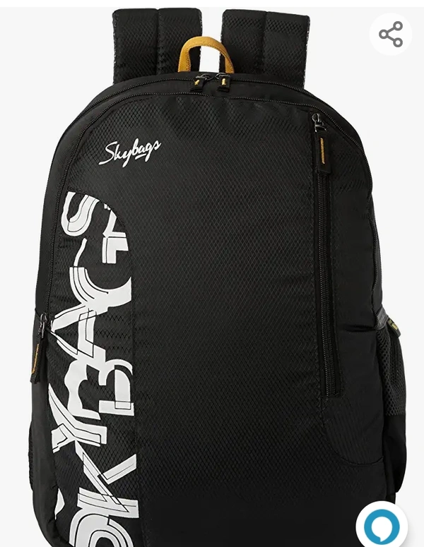 Skybags Brat Black 46 Cms Casual BackpackAmazon'sChoicefor "skybags"