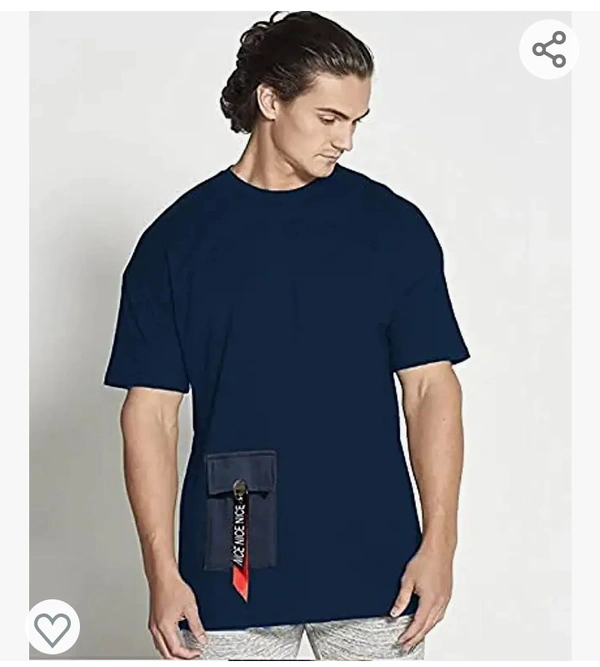 clafoutis Cotton Round Neck Solid T Shirt for Men