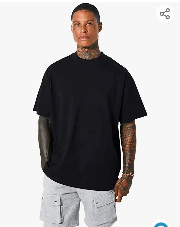 The Samce The Samex Emmanuel Store Men's Oversized Men's Hip Hop Loose T-Shirt/Tee (HGUGB09)