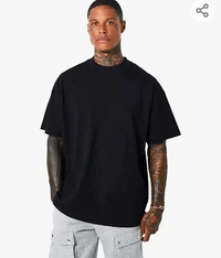 The Samce The Samex Emmanuel Store Men's Oversized Men's Hip Hop Loose T-Shirt/Tee (HGUGB09)