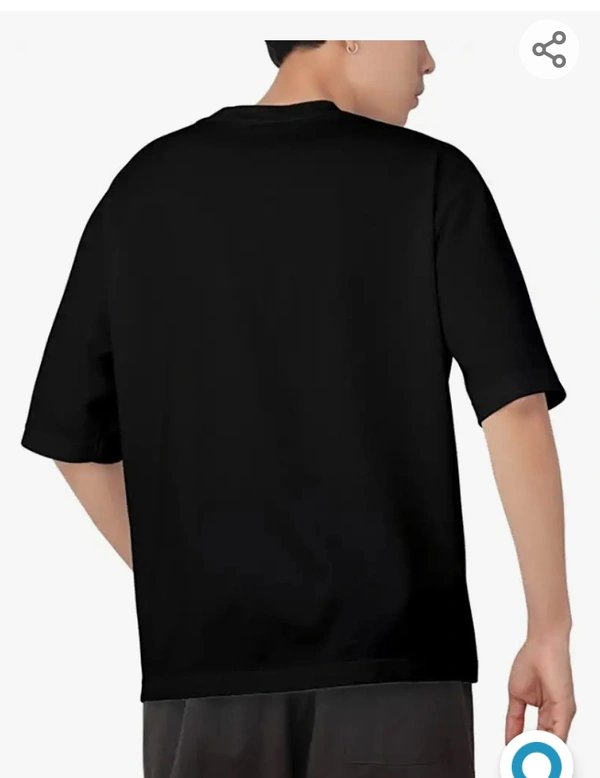 Chillme Oversized Printed Cotton T-Shirt|T-Shirts for Men's & Women's N1