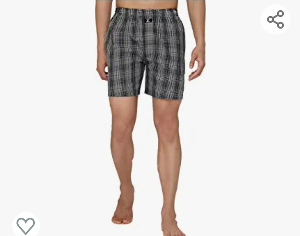 XYXX Men's Super Combed Cotton Checkmate Boxer Shorts for Men - M. L. XL. XXL