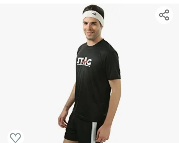 Stage STAG Men's Solid Regular Fit T-Shirt