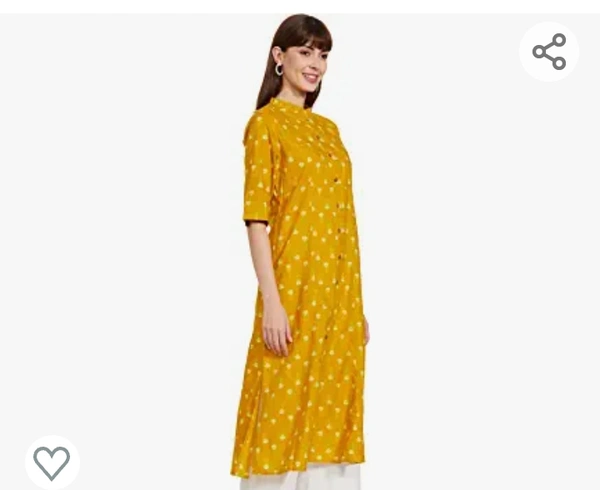 Aukuta Ayukta Women's Cotton Printed Kurta - M. L. XL. XXL