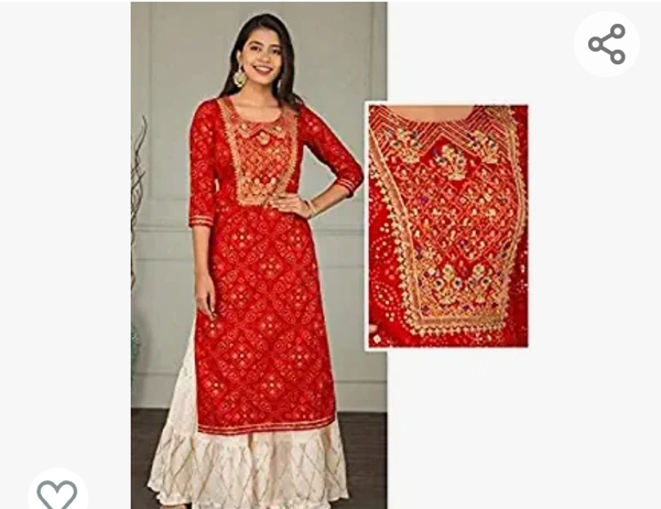 JE JITARWAL ENTERPRISES Red Color Designer Kurta with Palazzo Set - M. L. XL. XXL