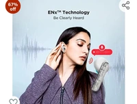 boAt Airdopes 141 Bluetooth Truly Wireless Earbuds with Upto 42H Playtime, Beast Mode Low Latency Upto 80ms for Gaming, ENx Tech, ASAP Charge, IWP, Smooth Touch Controls with Mic (Cyan Cider)67%off