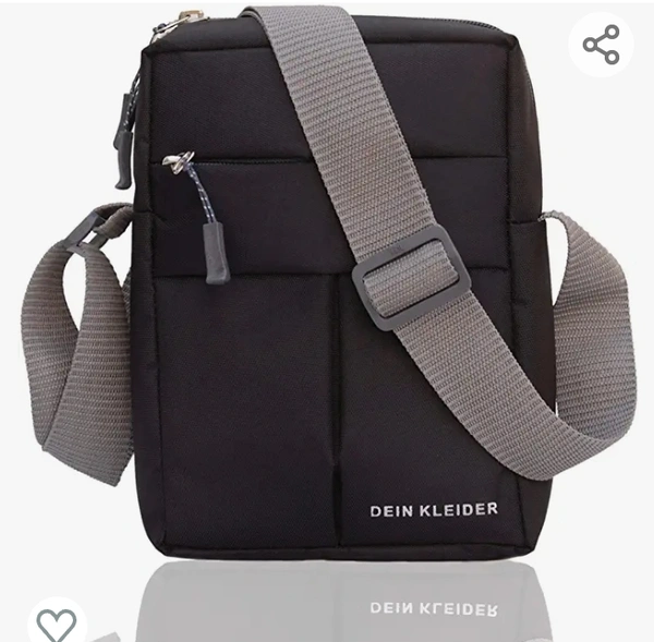 DEIN KLEIDER Men's Nylon Messenger Bag