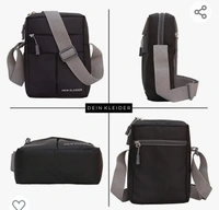 DEIN KLEIDER Men's Nylon Messenger Bag