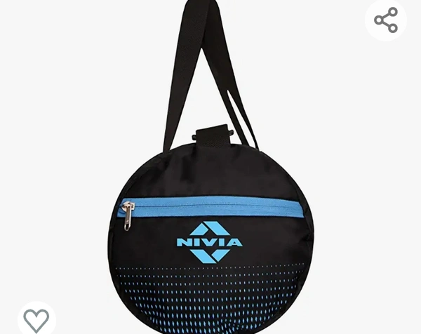 Nivia Deflate Round - 01 Bag (Black)
