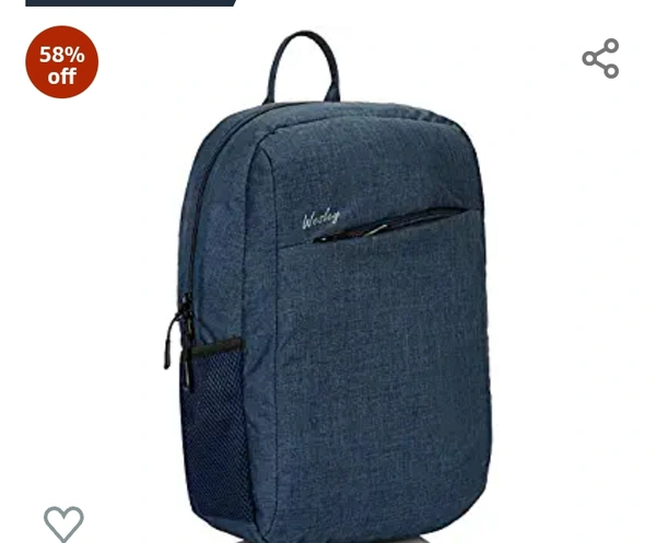 Wesley Milestone 15.6 inch 25 L Casual Waterproof Laptop Backpack/Office Bag/School Bag/College Bag/Business Bag/Unisex Travel BackpackAmazon'sChoicefor "laptop bags"