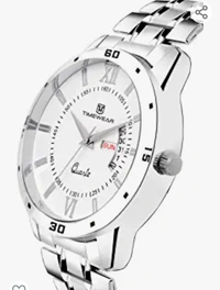 TIMEWEAR Analog Day Date Functioning Stainless Steel Chain Watch for Men