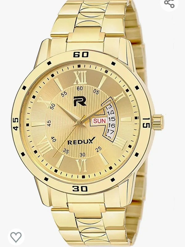Redux Analogue IPG Golden Dial Men’s & Boy's Watch