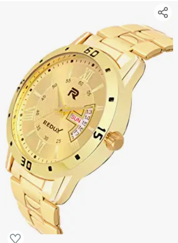 Redux Analogue IPG Golden Dial Men’s & Boy's Watch