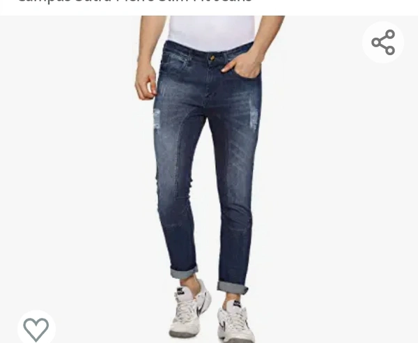 Campus Sutra Men's Slim Fit Jeans - 30.40.42.44.46