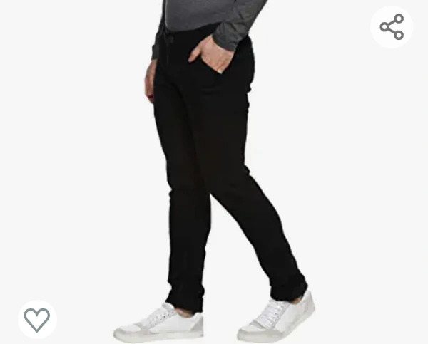 Urbano Fashion Men's Slim Fit Black Stretch Jeans - 30.40.42.44.46