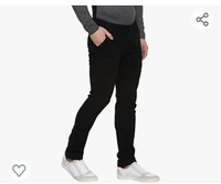 Urbano Fashion Men's Slim Fit Black Stretch Jeans - 30.40.42.44.46