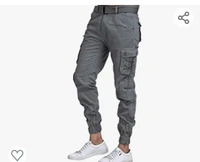 Levies  Shyama Collections SASOKI Men Stylish Fashionable Solid Cotton Fabric 6 Multi Pockets Regular wear Cargo Pants - 30.40.42.44.46