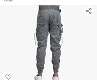 Levies  Shyama Collections SASOKI Men Stylish Fashionable Solid Cotton Fabric 6 Multi Pockets Regular wear Cargo Pants - 30.40.42.44.46