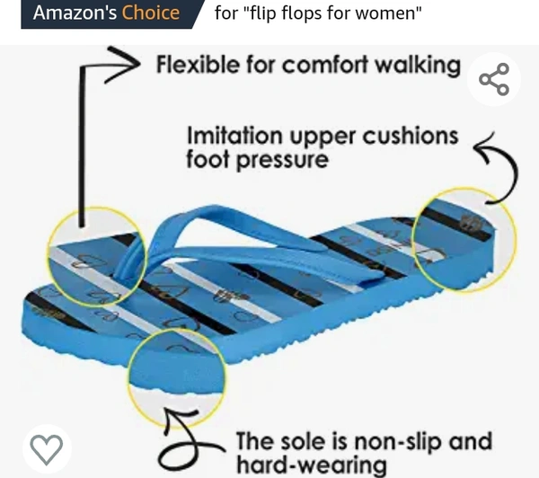 MINISO Men's Flip Flops Beach Shoes - 20.30.40.42.44.46