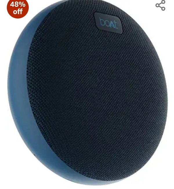 boAt Stone 180 5W Bluetooth Speaker with Upto 10 Hours Playback, 1.75" (4.4cm) Driver, IPX7 and TWS Feature(Blue)