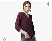 Stylistico Shirt Style Casual Up and Down Top for Women's - M. L. XL.XXL