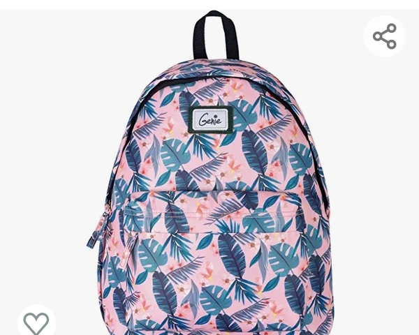 Genie Miami Casual Backpacks for Women, 14 inch, Stylish and Trendy College backpacks for girls, Water Resistant and Lightweight Mini Bags . Latest collection (Rose)Amazon'sChoicefor "bagpack for women"
