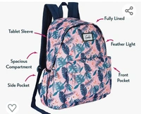 Genie Miami Casual Backpacks for Women, 14 inch, Stylish and Trendy College backpacks for girls, Water Resistant and Lightweight Mini Bags . Latest collection (Rose)Amazon'sChoicefor "bagpack for women"