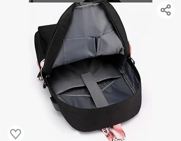 msatrw Preppy Style Fashion Waterproof Women Girls Backpack Korean Design Drawstring Chain travel College Office Bag Laptop Backpack