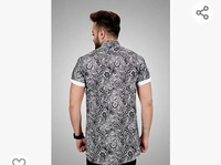 shiv fashion Men's Style Digital Printed Casual Stitched Half Sleeve Shirts - M. L. XL. XXL