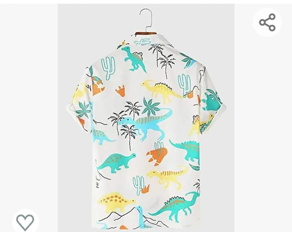 As Fashion Men's Rayon Cotton Lining Digital Printed Stitched Half Sleeve ShirtCasual Shirts - M. L. XL. XXL