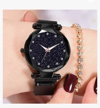 Acnos 4 Colors Magnet Strap Analogue Women's and Girls Watch Sweet Heart 4 Colors Bracelet Combo for Girl's & Women's Watch (Set of 2)