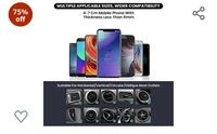 WeCool Auto Locking Car Mobile holder , AC Vent Car Mount , Stylish Design and Compatible with All Smartphones , Car Phone Holder with Adjustable Viewing Angles , Suitable forCars AC Vent,Glossy Black75%off75%off
