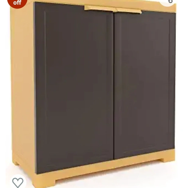 Nilkamal Compatible Freedom Mini Small (FMS) Plastic Free Standing Cabinet (Weather Brown Biscuit)27%off