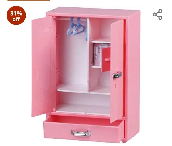 TOYZTREND Ratna's Premium storewell Toy for Kids. (Pink) Height : 15.5 cm