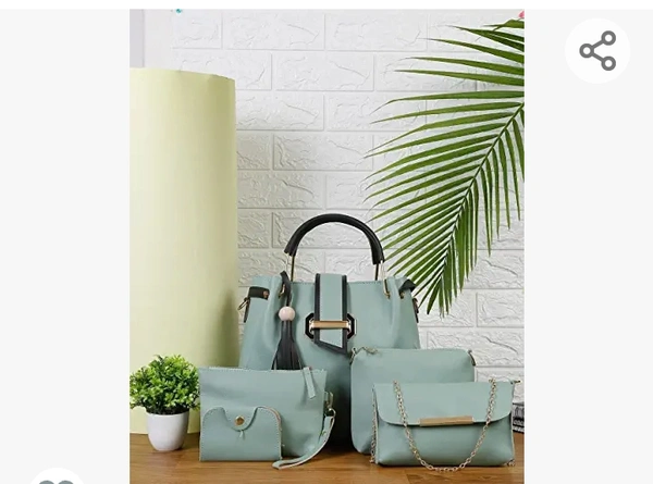Fargo Handbag For Women And Girls COMBO SET OF 5 (Light5pc)