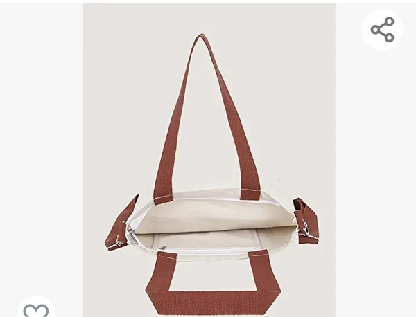 Glowic Figure Graphic Tote Bag(WBAG-13), WHITE