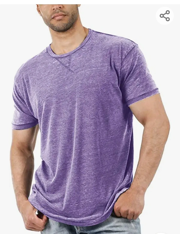 Men's Short Sleeve Soft T-Shirt Casual Solid Color Crew Neck Tee Tops Pocket Shirt