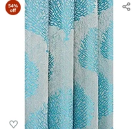 Freshfrom Fresh From Loom Curtains for Door 8 Feet Long | Big Window Curtain Premium Polyester Weaved Parda | Latest Modern Parde for Living Room Bedroom | Home Jacquard Screens (Aqua, 2pc Only)54%off