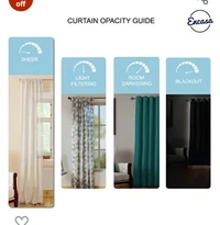 Lemmon  Fresh From Loom Curtains for Door 8 Feet Long | Big Window Curtain Premium Polyester Weaved Parda | Latest Modern Parde for Living Room Bedroom | Home Jacquard Screens (Aqua, 2pc Only)54%off